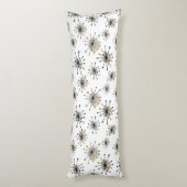 Muster der atomaren Sternexplosion Mitte des Jahrh Seitenschläferkissen (Rückseite (Vertikal))