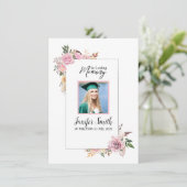 Muster der Beerdigungskarte (Stehend Vorderseite)