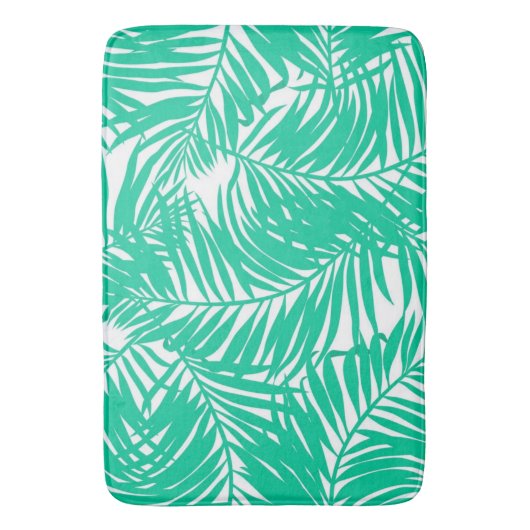 Muster der Blätter Badematte (Vorderseite Vertikal)