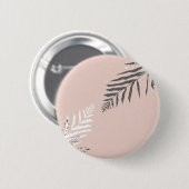 Muster der Blätter Button (Vorne & Hinten)