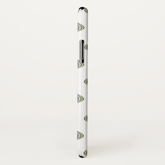 Muster der Blätter Case-Mate iPhone Hülle (Hinten/Rechts)