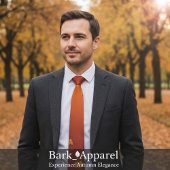 Muster der Blätter des Herbstgolds Krawatte