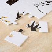 Muster der Blätter für Herbst-Waldbaumen Puzzle (Seite)