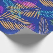 Muster der Blätter Geschenkpapier (Ecke)