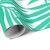 Muster der Blätter Geschenkpapier (Rolleneckpunkt)