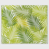 Muster der Blätter Geschenkpapier (Flach)