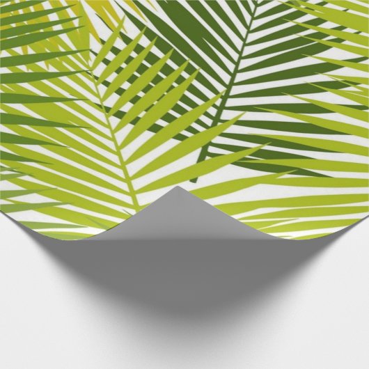 Muster der Blätter Geschenkpapier (Ecke)