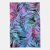 Muster der Blätter Geschirrtuch (Vertikal)