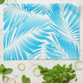 Muster der Blätter Geschirrtuch (Gefaltet)