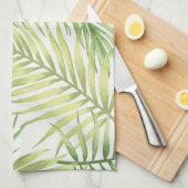 Muster der Blätter Geschirrtuch (Viertel Falte)