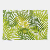 Muster der Blätter Geschirrtuch (Horizontal)