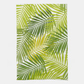 Muster der Blätter Geschirrtuch (Vertikal)