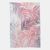 Muster der Blätter Geschirrtuch (Vertikal)