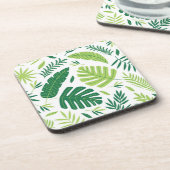 Muster der Blätter Getränkeuntersetzer (Linke Seite)