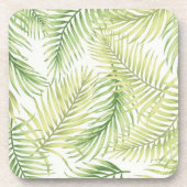 Muster der Blätter Getränkeuntersetzer (Vorderseite)