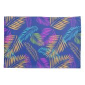 Muster der Blätter Kissenbezug (Rückseite)