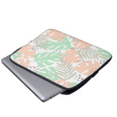Muster der Blätter Laptopschutzhülle (Vorne Knopf)