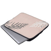 Muster der Blätter Laptopschutzhülle (Vorne Knopf)