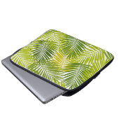 Muster der Blätter Laptopschutzhülle (Vorne Knopf)