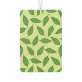Muster der Blätter, Leaf-Muster, Frühjahrsvorschau Autolufterfrischer (Rückseite)