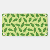 Muster der Blätter, Leaf-Muster, Frühjahrsvorschau Banner (Horizontal)