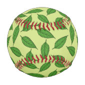 Muster der Blätter, Leaf-Muster, Frühjahrsvorschau Baseball (Vorderseite)