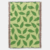 Muster der Blätter, Leaf-Muster, Frühjahrsvorschau Decke (Vorderseite Vertikal)