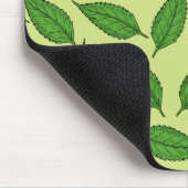 Muster der Blätter, Leaf-Muster, Frühjahrsvorschau Mousepad (Ecke)