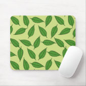 Muster der Blätter, Leaf-Muster, Frühjahrsvorschau Mousepad (Mit Mouse)