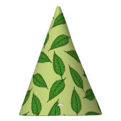 Muster der Blätter, Leaf-Muster, Frühjahrsvorschau Partyhütchen (Rechts)
