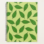 Muster der Blätter, Leaf-Muster, Frühjahrsvorschau Planer (Vorderseite)