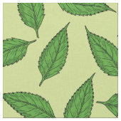 Muster der Blätter, Leaf-Muster, Frühjahrsvorschau Stoff (Nahaufnahme)