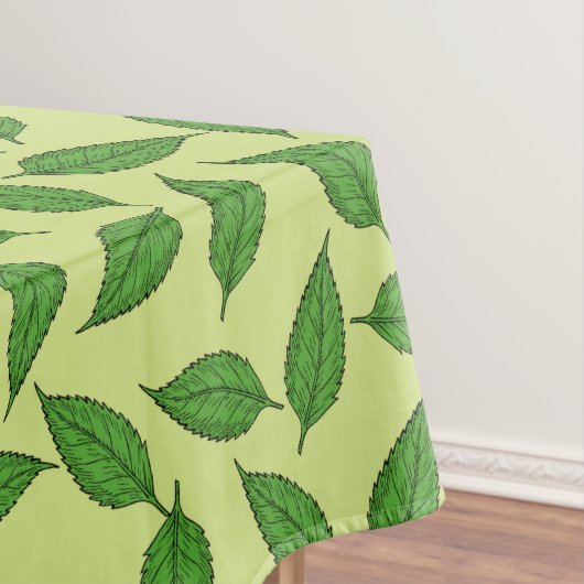 Muster der Blätter, Leaf-Muster, Frühjahrsvorschau Tischdecke (Beispiel)