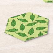 Muster der Blätter, Leaf-Muster, Frühjahrsvorschau Untersetzer (angewinkelt)