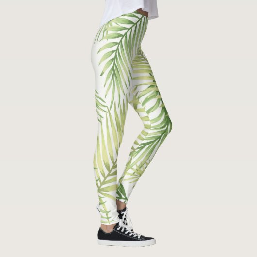 Muster der Blätter Leggings (Rechts)