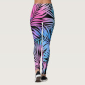 Muster der Blätter Leggings (Rückseite)