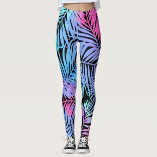 Muster der Blätter Leggings
