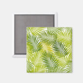 Muster der Blätter Magnet (Vorderseite/Rückseite)