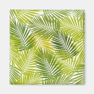 Muster der Blätter Magnet