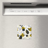 Muster der Blätter Magnet (In Situ (Geschirrspüler))