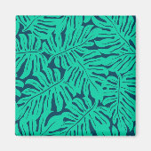 Muster der Blätter Magnet (Vorne)