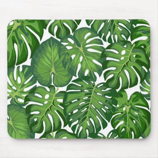 Muster der Blätter Mousepad (Vorne)