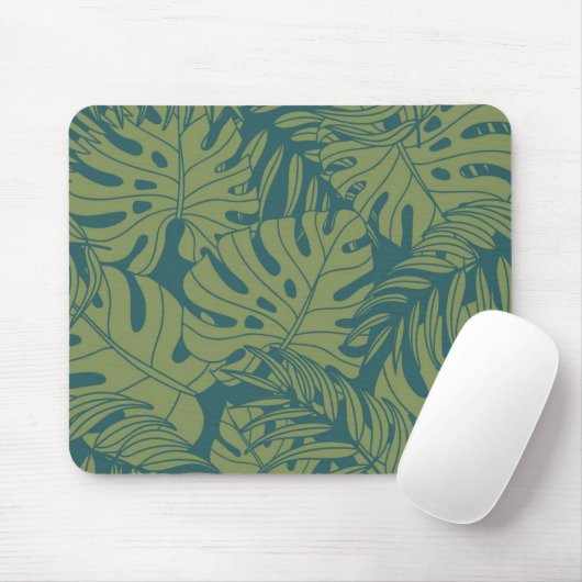 Muster der Blätter Mousepad (Mit Mouse)