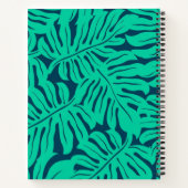 Muster der Blätter Notizblock (Rückseite)