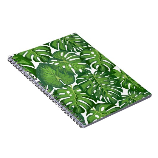 Muster der Blätter Notizblock (Rechte Seite)