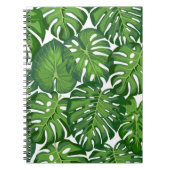 Muster der Blätter Notizblock (Vorderseite)