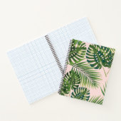 Muster der Blätter Notizblock (Innenseite)