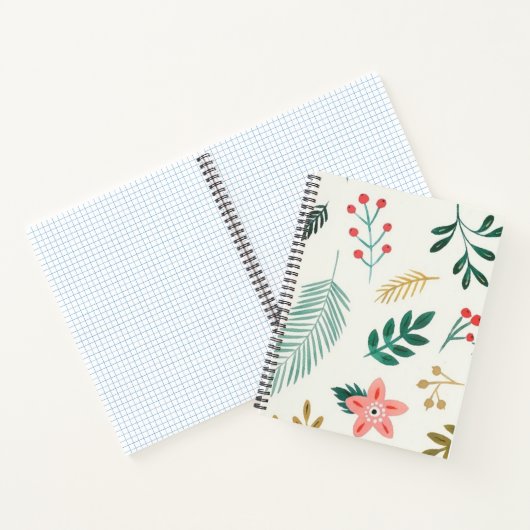 Muster der Blätter Notizblock (Innenseite)