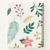 Muster der Blätter Notizblock (Rückseite)