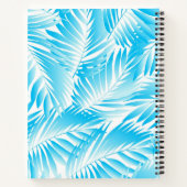 Muster der Blätter Notizblock (Rückseite)